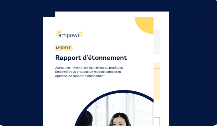 Trame de rapport d'étonnement