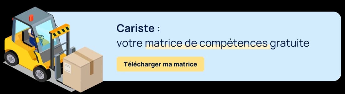 exemple de matrice de compétences cariste