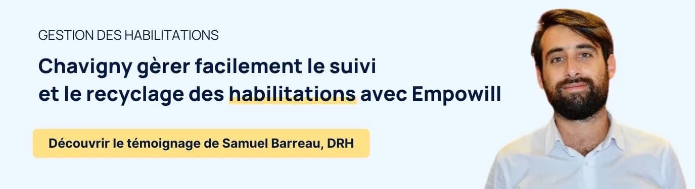 gestion des formations obligatoires chez Chavigny